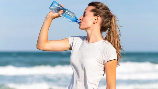 drinking water