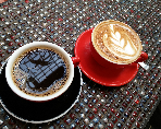 black or milk coffee
