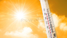 thermometer-against-background-orange-yellow-hot-glow-clouds-sun-concept-hot-weather-thermometer-against-120477670