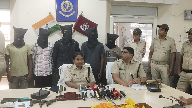 Businessman robbed at gunpoint; Police arrest 10, seize guns and 2 bikes