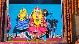 Half-built Santoshi Temple; Uninterrupted lamp burning for 12 years