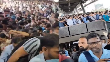 Chaos erupts at Mumbai Metro station
