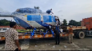 Chief Minister's helicopter leaves Kendrapara