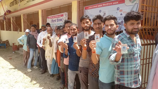Bihar voteing