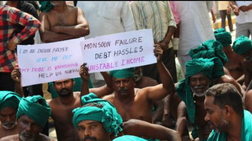 Tamilnadu farmer protests