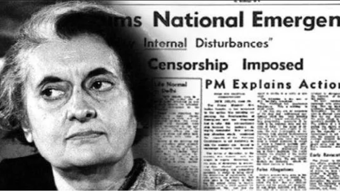 Emergency 50 years Indira Gandhi  