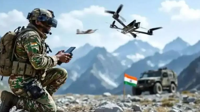 Smart War Room Drone Ai technology Indian Army Defence