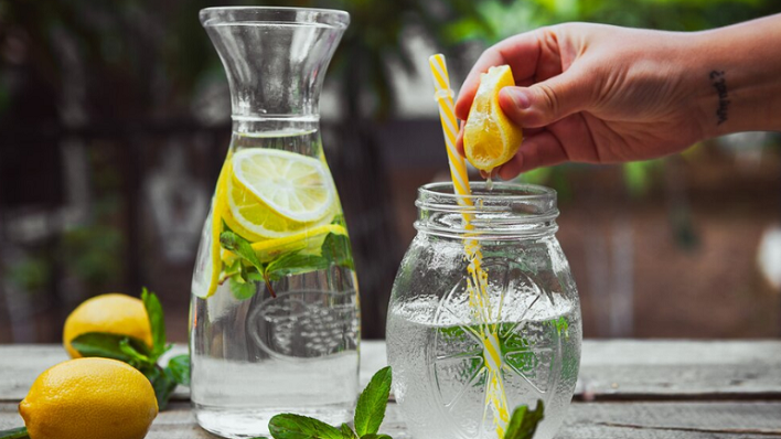 lemon water