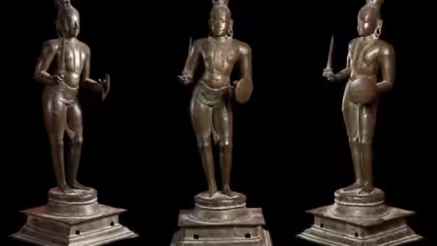 hindu saint sculpture