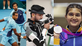 India Clinch Gold And Silver In Shooting In Asian Games