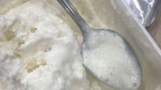 Woman Finds Oily Frothy Liquid In Ice Cream