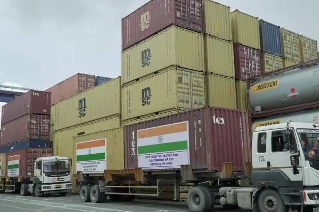 India sends 1,000 MT rice 