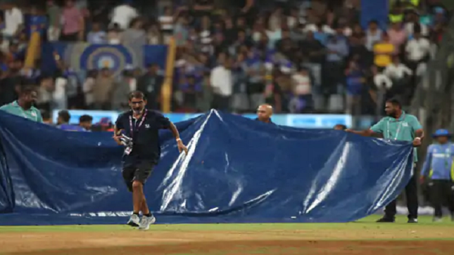 Gujarat win match on last ball; beat Mumbai by three wickets via DLS