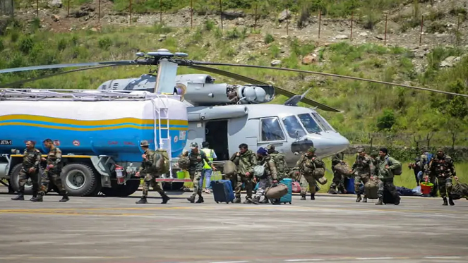 Rescue mission in Sikkim ends; 76 soldiers airlifted in final batch