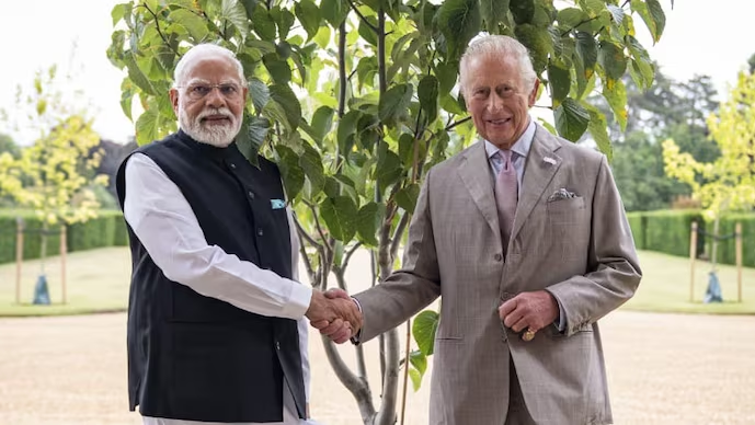 PM Modi meets UK's King Charles III